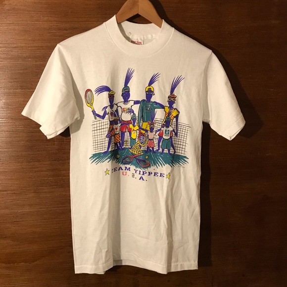 Vintage Tennis T 1990s Team USA - Picture 1 of 4